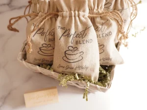 Set of 10 The Perfect Blend Coffee Favor