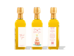 Children's Birthday Celebration Infused Olive Oil Favor
