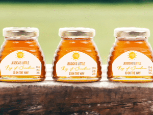 Little Ray of Sunshine Honey Jar