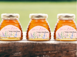 Love in Bloom Honey Jar