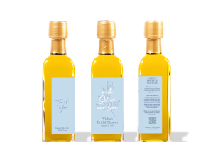 Something Blue Infused Olive Oil Favor