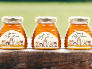 Woodland Creatures Honey Jar