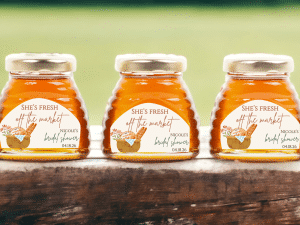 Fresh off the Market Honey Jar