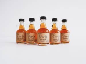 1.7oz Maple Syrup Party Favor with Kraft Paper Label