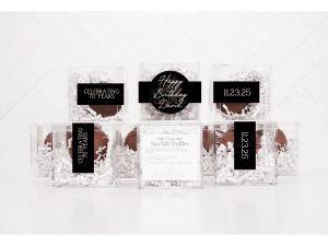 Birthday Celebration Chocolate Truffle