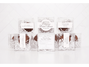 Pearls and Prosecco Chocolate Truffle