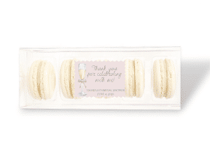 Pearls and Prosecco Macaron Set