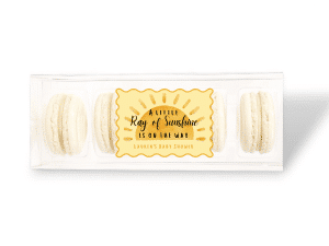 You are my Sunshine Macaron Set