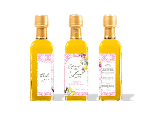 Infused With Love Amalfi Coast Olive Oil Favor