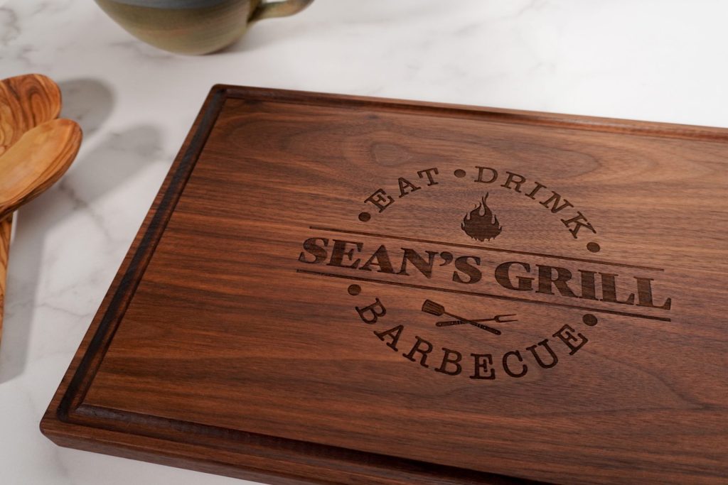 Eat Drink Barbecue Cutting Board
