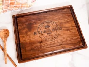 Walnut Cutting Board BBQ