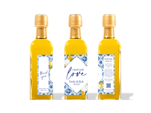 Amalfi Coast Blue Tile Olive Our Love Olive Oil Favor