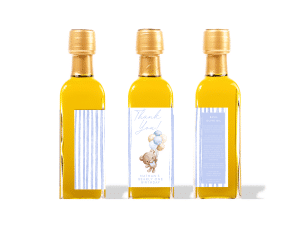 Bearly One First Birthday Infused Olive Oil Favor