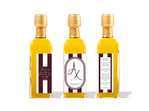 Burgundy Romance Infused Olive Oil Favor