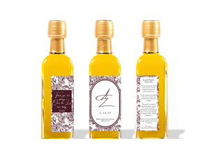 Burgundy Romance Infused Olive Oil Favor