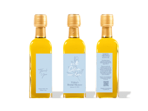 With Olive Our Love Infused Olive Oil Favor