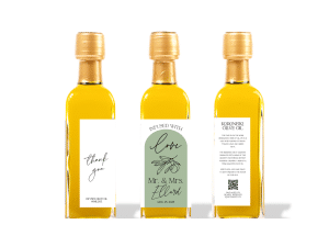 Infused With Love Olive Oil Favor